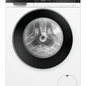 Siemens WG56G2Z0GB 10kg freestanding washing machine in white with iQdrive motor.